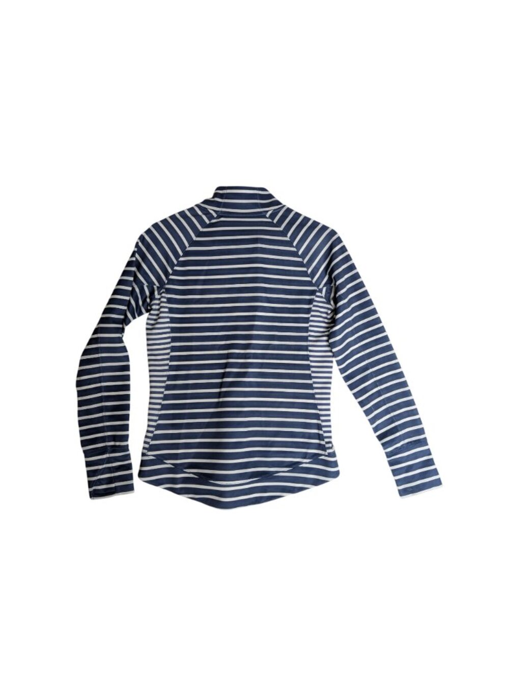 Vineyard Vines Womens Performance 3/4 Zip Pullover Navy White Striped Size S - Picture 11 of 12